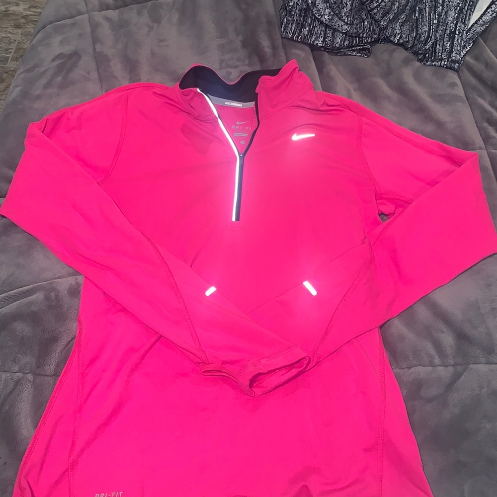 Women’s Small Nike Running Pink Quarter Zip